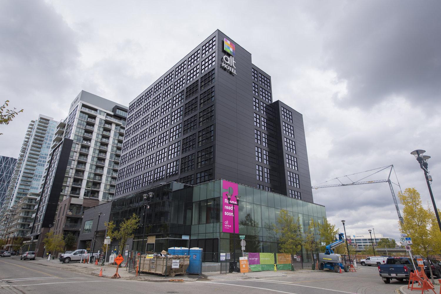 Alt Hotel Calgary East Village Exterior foto